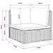 2 pz Set Lounge in Rattan con Cuscini GENDT Rattan naturale - Foto miniatura 7