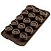 Stampo cioccolato vertigo easy choc 35x30mm h. 16mm 112.5ml silicone - Foto miniatura 4