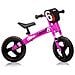 Bicicletta Bambina Senza Pedali Runner 12 Pollici Verde Fucsia - Foto miniatura 1