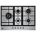 Piano Cottura HIAL 75225 SX a Gas 5 Fuochi Gas Colore Acciaio Inox - Foto miniatura 1