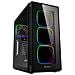 Case TG6 RGB Middle Tower ATX / Micro ATX / Mini-ITX 2 Porte USB 3.0 Colore Nero (Finestrato)  - Foto miniatura 1
