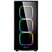 Case TG6 RGB Middle Tower ATX / Micro ATX / Mini-ITX 2 Porte USB 3.0 Colore Nero (Finestrato)  - Foto miniatura 2