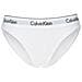 Intimo Donna Calvin Klein 0000f3787e Bikini 100 White - Foto miniatura 1