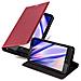 Custodia Compatibile Con Nokia Lumia 1520 In Rosso Mela - Coperchio Protettiva Con Chiusura Magnetica, Funzione Stand E Tasca Per Le Carte - Foto miniatura 1