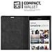 Custodia Compatibile Con Nokia Lumia 1520 In Rosso Mela - Coperchio Protettiva Con Chiusura Magnetica, Funzione Stand E Tasca Per Le Carte - Foto miniatura 3