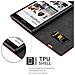 Custodia Compatibile Con Nokia Lumia 1520 In Rosso Mela - Coperchio Protettiva Con Chiusura Magnetica, Funzione Stand E Tasca Per Le Carte - Foto miniatura 5