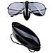 Stabile Car Holder Occhiali Visiera Clip Per Sole O Zweitbrille Occhiali, Supporto Per Occhiali Da Vista Per Auto - Foto miniatura 4