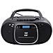 CMP 576 DAB Stereo Portatile con Ricevitore Digitale DAB / DAB+ / FM RDS CD / Cassetta MP3 USB / AUX-IN - Nero - Foto miniatura 3