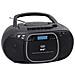 CMP 576 DAB Stereo Portatile con Ricevitore Digitale DAB / DAB+ / FM RDS CD / Cassetta MP3 USB / AUX-IN - Nero - Foto miniatura 4