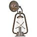 Lanterna Da Parete Per Esterno 1 Luce Light Bronzo Antico Ip44, E14 - Foto miniatura 1