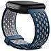 Fitbit Fb174sbnvgyl Intelligentes Tragbares Accessoire Band Blau - Grau Aluminium - Silikon () - Foto miniatura 2