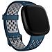 Fitbit Fb174sbnvgyl Intelligentes Tragbares Accessoire Band Blau - Grau Aluminium - Silikon () - Foto miniatura 3