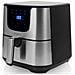 Friggitrice ad Aria Digitale Deluxe Xxl 5,5 L 1700 W Nera Argento - Foto miniatura 9