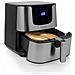 Friggitrice ad Aria Digitale Deluxe Xxl 5,5 L 1700 W Nera Argento - Foto miniatura 4