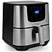 Friggitrice ad Aria Digitale Deluxe Xxl 5,5 L 1700 W Nera Argento - Foto miniatura 14