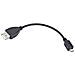 NKA-0614 0.15m USB A Micro-USB B Nero cavo USB - Foto miniatura 2
