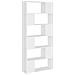 Libreria /Divisorio Bianco 80x24x186 cm in Truciolato - Foto miniatura 2