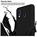 Catena Di Telefoni Cellulari Compatibile Con Samsung Galaxy A40 In Liquid Nero - Coperchio Di Protezione In Silicone Con Cordino Regolabile In Lunghezza - Foto miniatura 2