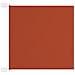Paravento Verticale Terracotta 100x1200 Cm In Tessuto Oxford - Foto miniatura 1