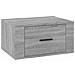Comodini A Muro 2 Pz Grigio Sonoma 50x36x25 Cm - Foto miniatura 6