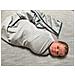 Koala Hugs Coperta Swaddle - Coperta Per Neonati 0-3 Mesi - Impacco Per Bambini - Grigio Freddo /foresta - Foto miniatura 3