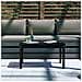 Tavolo Da Giardino Nero 82,5x50,5x45 Cm Legno Massello Pino - Foto miniatura 3