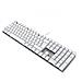 Kc 200 Mx Tastiera Usb Qwertz Tedesco Argento, Bianco - Foto miniatura 2
