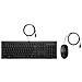 Tastiera e Mouse USB 286J4AA  Colore Nero - Foto miniatura 1