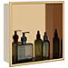 Nicchia Per Doccia Oro Spazzolato 32x32x9cm In Acciaio Inox - Foto miniatura 1