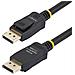 Cavo DisplayPort certificato VESA da 2m - 10 Pezzi - Cavetto Display Port 1.2 4K 60Hz UHD, cavo monitor DP a DP, connettori DP con chiusure a scatto - Foto miniatura 2