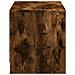 Mobile Porta TV con LED Rovere Fumo 97x34x40 cm in Truciolato - Foto miniatura 5