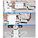 LKBR21 supporto per proiettore Soffitto Bianco - Foto miniatura 4