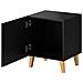 PAFOS SZF CZ comodino 0 cassetto /cassetti Nero - Foto miniatura 2