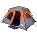 Tenda Campeggio 6 Persone Grigio e Arancione Impermeabile - Foto miniatura 1