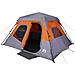 Tenda Campeggio 6 Persone Grigio e Arancione Impermeabile - Foto miniatura 3