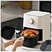 Padella Per Friggitrice Ad Aria Quadrata In Silicone Da 5l, Compatibile Con Xiaomi Maf01, Antiaderente E Facile Da Pulire Black - Foto miniatura 5