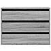 Cassettiera Angolare Grigio Sonoma 80x41x58cm Legno Multistrato - Foto miniatura 4