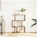 Libreria Divisorio 3Ripiani Legno Antico 70x24x97 cm Truciolato - Foto miniatura 3