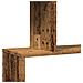 Libreria Divisorio 3Ripiani Legno Antico 70x24x97 cm Truciolato - Foto miniatura 9