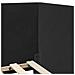 Cornice del letto ad angolo Nero 80 x 200 cm Velluto - Foto miniatura 8