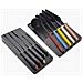 Set Di Coltelli E Utensili Da Cassetto Elevate 10 Pezzi Multicolore Design Funzionale Ed Elegante Per Cucina Organizzata E Facile Accesso - Foto miniatura 1