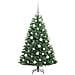 Albero di Natale Artificiale con Rami Pieghevoli Verde 120 cm - Foto miniatura 4