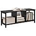 Libreria Rovere Nero 102 x 32 x 40,5 cm Legno multistrato - Foto miniatura 3