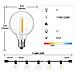 Catena Luminosa A 10 Led Da 7,6 M - Spina Ue - 220v Con 1 Lampadina Di Ricambio - Foto miniatura 2
