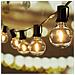 Catena Luminosa A 10 Led Da 7,6 M - Spina Ue - 220v Con 1 Lampadina Di Ricambio - Foto miniatura 4