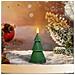 Candela Led A Forma Di Albero Di Natale Senza Fiamma - Atmosfera Festosa, Sicura E Riutilizzabile  S - Foto miniatura 7