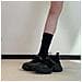 Scarpe Platform Mary Jane - Scarpe Sportive Retro Con Suola Spessa E Tacco Nascosto Black 38 - Foto miniatura 2