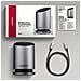 HMC-WL9 Replicatore di Porte e Docking Station Per Laptop Cablato USB 3.2 Gen 2 (3.1 Gen 2) Type-C Grigio - Foto miniatura 10