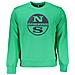 GREEN SWEATSHIRT DA UOMO SENZA CERNIERA - Taglia: XL, Colore: Verde - Foto miniatura 1