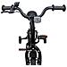 Bicicletta per Bambini 12 Pollici per bambini di 2-4 anni Nero - Foto miniatura 5